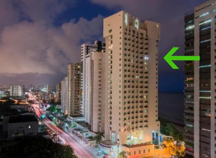 Flat 10 Andar Hotel Costa Mar Acesso Direto Praia Jaboatao dos Guararapes Ngoại thất bức ảnh
